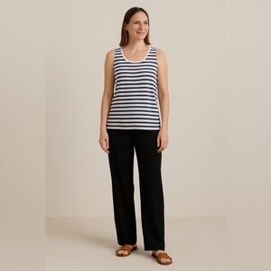 Emerge Black Pants with Zipper Pockets Large